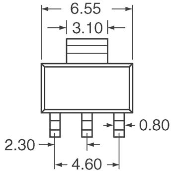 Diodes Inc DZTA42-13分离式半导体产品，现货供应DZTA42-13接受批量订货
