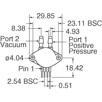 长期供应 大量现货Freescale Semiconductor MPX2102DP主营：Freescale Semiconductor传感器，转换器