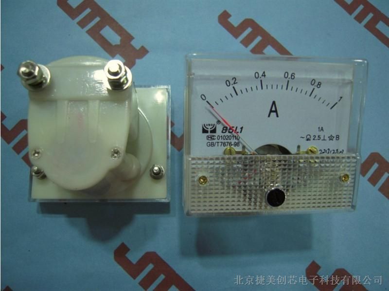 供应指针式交流电流表85L1 1A模拟表头 机械表头 交流电流表 开关板表