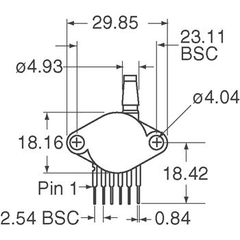 MPX4115AP传感器，转换器原装热卖，专销Freescale Semiconductor MPX4115AP传感器，转换器
