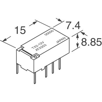 供应TX2-12V继电器，Panasonic Electric Works品牌继电器TX2-12V 原装现货