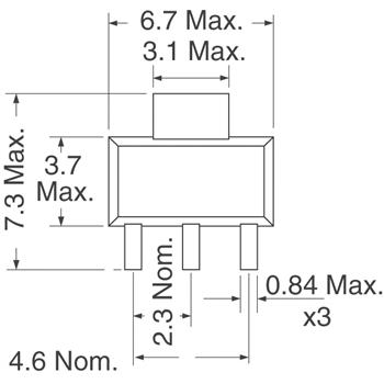 供应FZT788BTA分离式半导体产品，Diodes Inc品牌分离式半导体产品FZT788BTA 原装现货