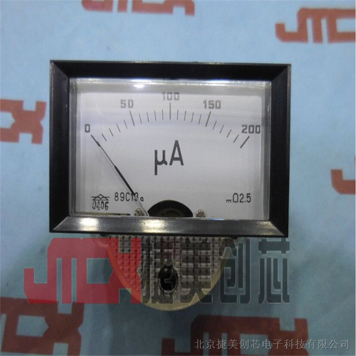 89C13A 200uA指针式机械表头 直流电压表头 开关板表 微安电流表头