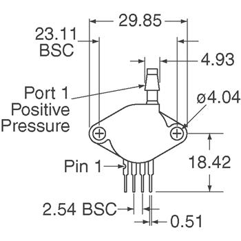 MPX12GP传感器，转换器原装热卖，专销Freescale Semiconductor MPX12GP传感器，转换器