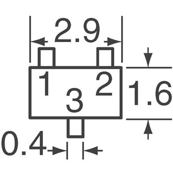 长期供应 大量现货Rohm Semiconductor DTC114EKAT146主营：Rohm Semiconductor分离式半导体产品