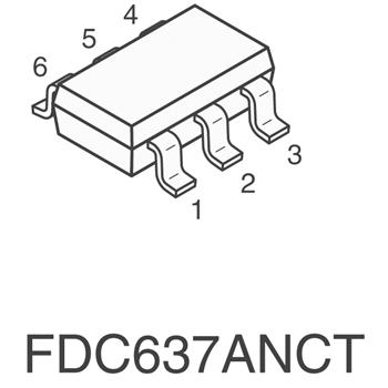 FDC2512原装Fairchild Semiconductor分离式半导体产品现货供应，环保现货FDC2512价格优惠