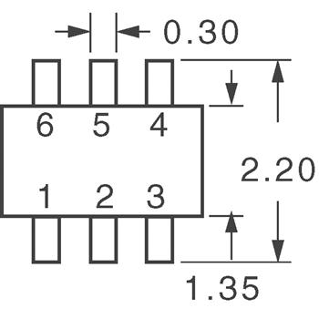 供应Diodes Inc分离式半导体产品MMDT3904-7-F，MMDT3904-7-F原装正品，MMDT3904-7-F现货热卖