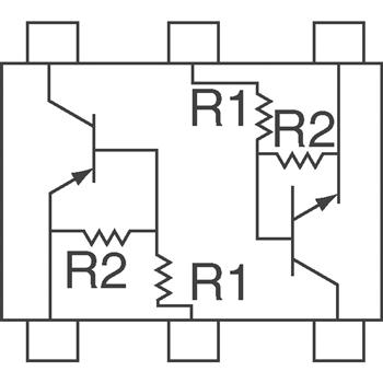 供应Diodes Inc分离式半导体产品DCX144EU-7-F，DCX144EU-7-F原装正品，DCX144EU-7-F现货热卖