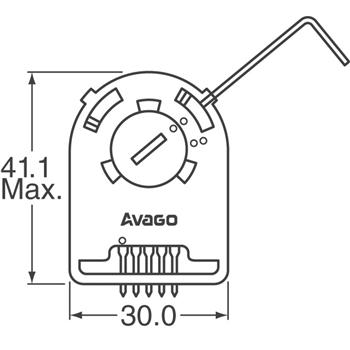 供应HEDS-5500#A06传感器，转换器，Avago Technologies US Inc.品牌传感器，转换器HEDS-5500#A06 原装现货