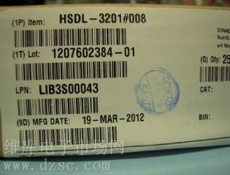 供应HSDL-3201#008数据手册,HSDL-3201#008芯片手册, HSDL-3201#008电路, HSDL-3201#008概率分布函数